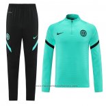 Sweatshirt Tracksuit Inter Milan 2021-2022 Green