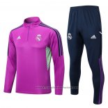 Sweatshirt Tracksuit Real Madrid 2022-2023 Purpura