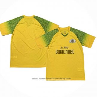 Thailand Burkina Faso Special Shirt 2025 Yellow