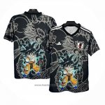 Thailand Japan Cartoon Shirt 2025 Black