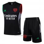 Tracksuit Arsenal Without Sleeves 2025-2026 Black