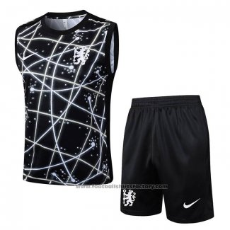 Tracksuit Chelsea Without Sleeves 2025-2026 Black