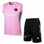 Tracksuit Inter Miami Without Sleeves 2025-2026 Pink