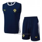 Tracksuit Portugal Without Sleeves 2025-2026 Blue