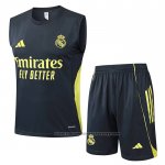 Tracksuit Real Madrid Without Sleeves 2025-2026 Grey