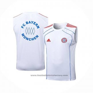 Training Shirt Bayern Munich Without Sleeves 2025-2026 White
