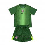 United States Goalkeeper Shirt Kids 2025 Green