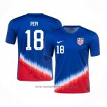 United States Player Pepi Away Shirt 2024