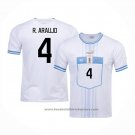 Uruguay Player R.araujo Away Shirt 2022
