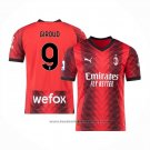 AC Milan Player Giroud Home Shirt 2023-2024
