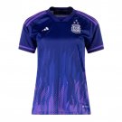 Argentina 3 Star Away Shirt Womens 2022