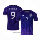 Argentina Player Alvarez Away Shirt 2022