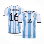 Argentina Player Martinez Home Shirt 2022