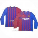 Barcelona Home Shirt Long Sleeve 2021-2022