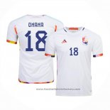 Belgium Player Onana Away Shirt 2022