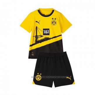 Borussia Dortmund Home Shirt Kids 2023-2024