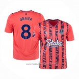 Everton Player Onana Away Shirt 2023-2024