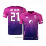 Germany Player Gundogan Away Shirt 2024