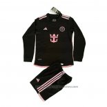 Inter Miami Away Shirt Long Sleeve Kids 2024