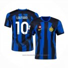 Inter Milan Player Lautaro Home Shirt 2023-2024