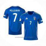 Italy Player Pellegrini Home Shirt 2024-2025