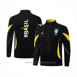 Jacket Brazil 2026-2027 Black Yellow