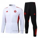 Jacket Tracksuit Bayern Munich Kids 2025-2026 White