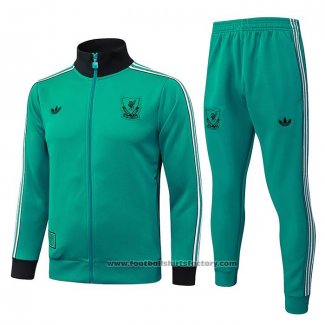 Jacket Tracksuit Liverpool Kids 2025-2026 Green