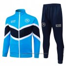 Jacket Tracksuit Napoli Kids 2025-2026 Blue Black