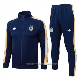 Jacket Tracksuit Real Madrid Kids 2026-2027 Blue