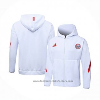 Jacket With Hood Bayern Munich 2025-2026 White