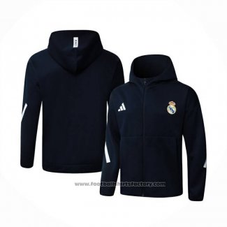 Jacket With Hood Real Madrid 2025-2026 Black