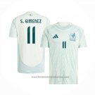 Mexico Player S.gimenez Away Shirt 2024
