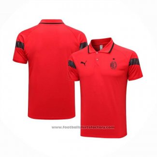 Polo AC Milan 2023-2024 Red