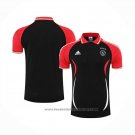 Polo Ajax 2022-2023 Black and Red