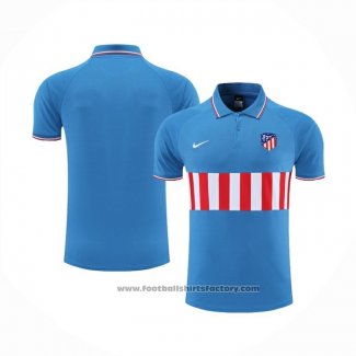 Polo Atletico Madrid 2022-2023 Blue