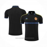 Polo Manchester United 2022-2023 Black and Blue
