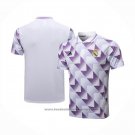 Polo Real Madrid 2022-2023 White and Purpura