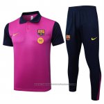 Polo Set del Barcelona 2025-2026 Purple