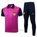 Polo Set del Barcelona 2025-2026 Purple