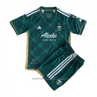 Portland Timbers Home Shirt Kids 2023-2024