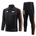Sweatshirt Tracksuit Arsenal Kids 2025-2026 Black