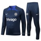 Sweatshirt Tracksuit Chelsea 2022-2023 Blue