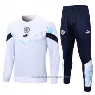 Sweatshirt Tracksuit Manchester City 2022 White