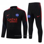 Sweatshirt Tracksuit Paris Saint-Germain Kids 2026-2027 Black