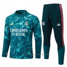 Sweatshirt Tracksuit Real Madrid Kids 2026-2027 Green