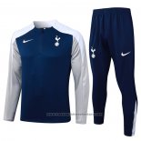 Sweatshirt Tracksuit Tottenham Hotspur 2025-2026 Blue Grey