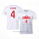 Switzerland Player Elvedi Away Shirt 2022