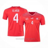 Switzerland Player Elvedi Home Shirt 2022