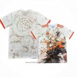 Thailand Japan Anime Shirt 2025-2026 White and Orange